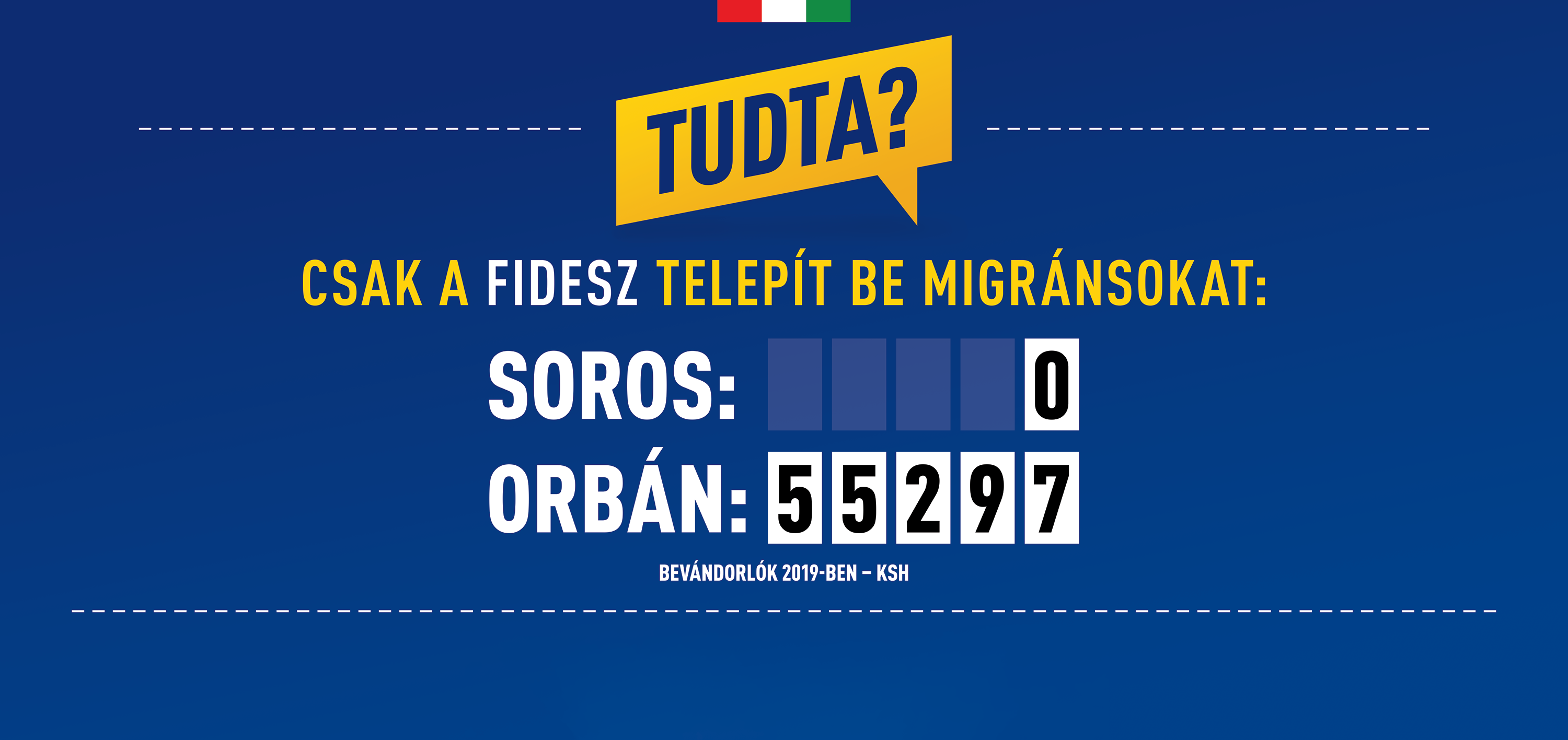 Csak a Fidesz telepít be migránsokat!